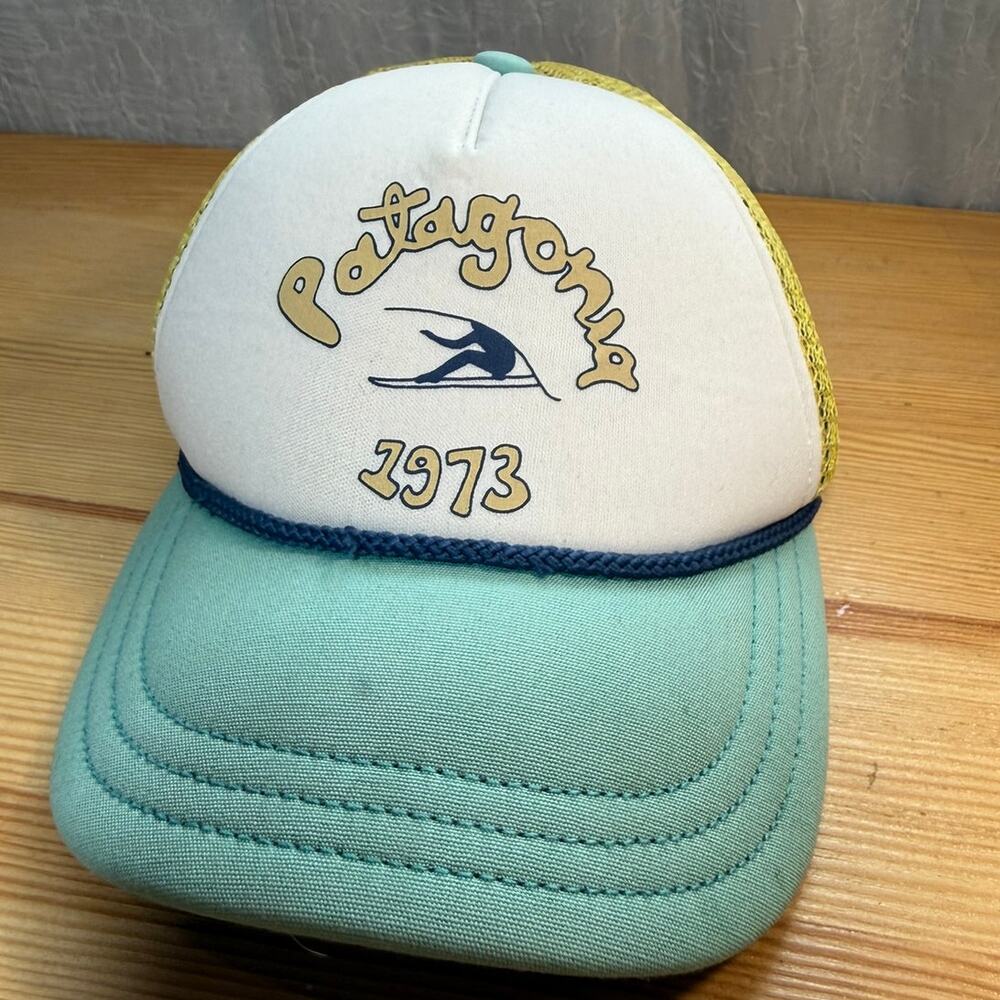 Patagonia 1973 Trucker Hat Snapback Ski Graphic Mesh Cap